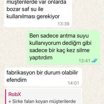 Robx Sürekli Arızalanan Ürün Ve Yetersiz Servis Hizmeti
