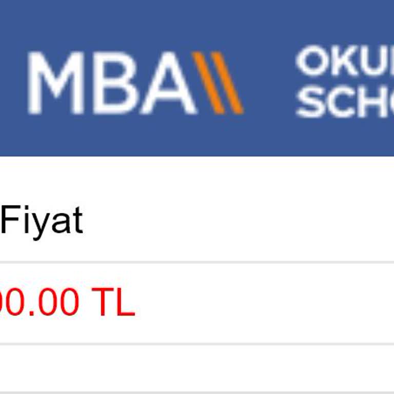 Mba Okulları Fahiş Kitap Ücreti