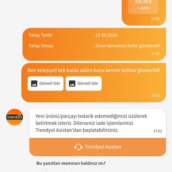 Trendyol Hakaret İçermediği Halde Yorumları Yayınlamıyor!