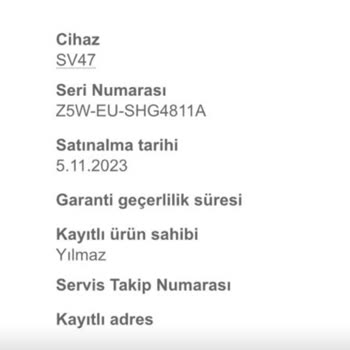 Dyson İç Haznede Ezilme Meydana Geldi