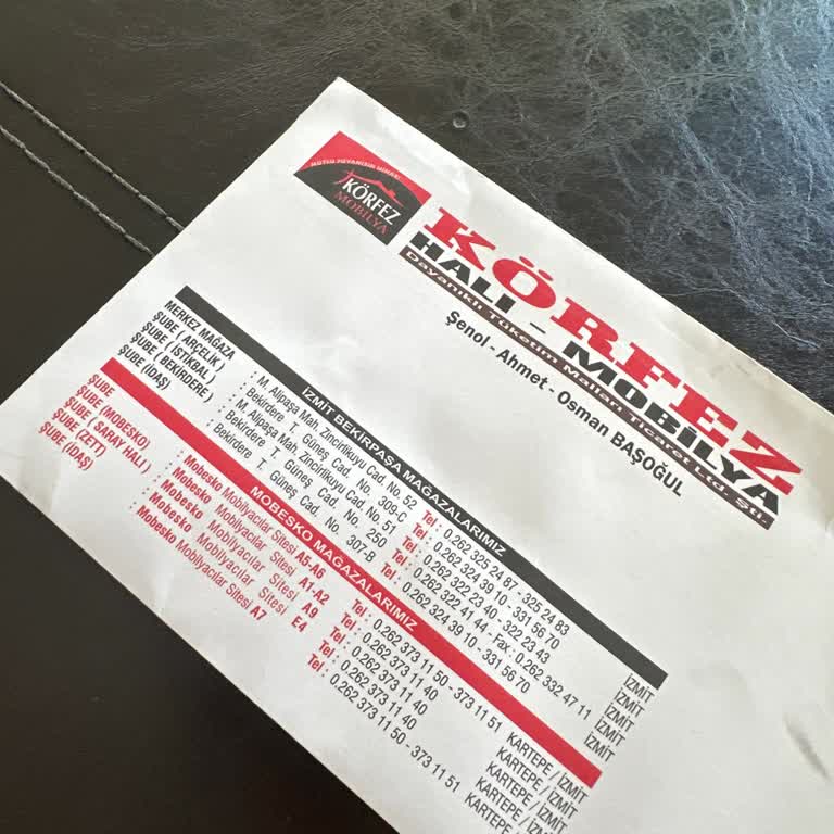 Körfez Mobilya (Kocaeli) Siparişin Geç Gelmesi