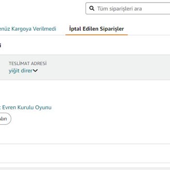 Amazon Siparişimi Göndermiyor. Mağdurum