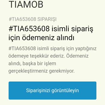 Tiamob Yanlış Kargo Bilgisi Ve Geciken Sipariş
