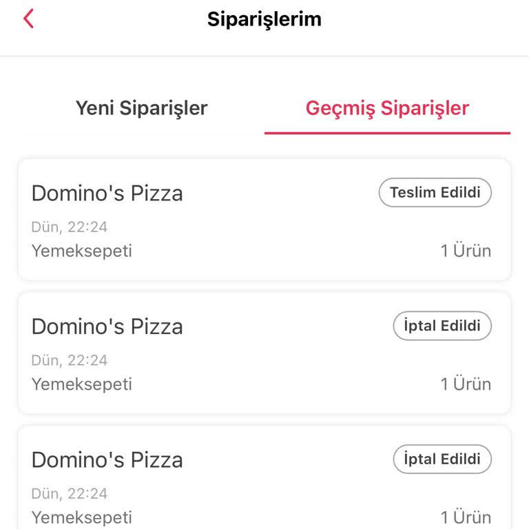 Yemeksepeti Online Ödeme Sorunu