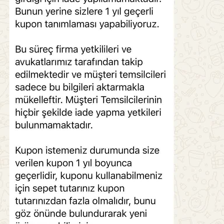 Keikei Keïkeï İade Kabul Etmemesi Kanuni Mi?
