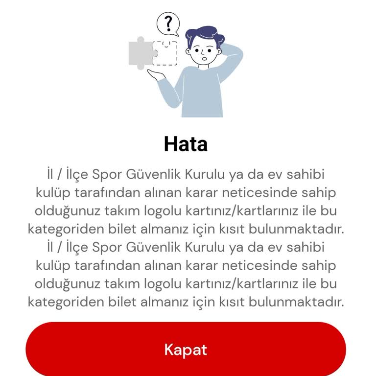 Konyaspor Bilet Alamıyorum Neden