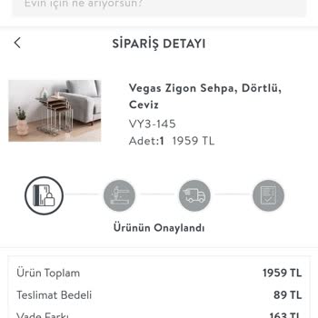 Vivense Siparişlerimi Göndermiyor Ve Para İadesi Yapmıyor.