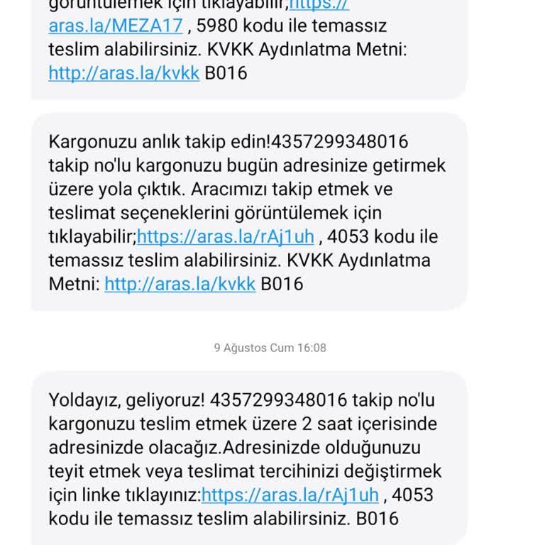 Menemen Aras Kargo Müşterilerini Ve Genel Merkezi Suçluyor