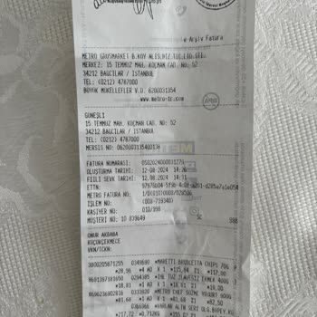 Metro Market Rafta Bozuk Ürün İhe Ekmeği