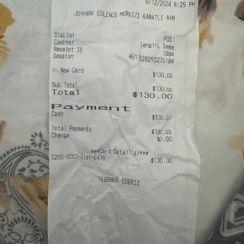 Kanatlı Avm Pos Cihazında Yüksek Para Çekimi