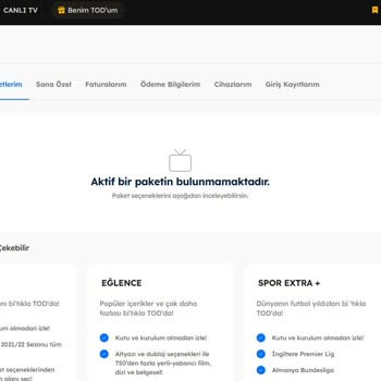 Digiturk Satın Almış Olduğum Paketi İzleyemiyorum...!