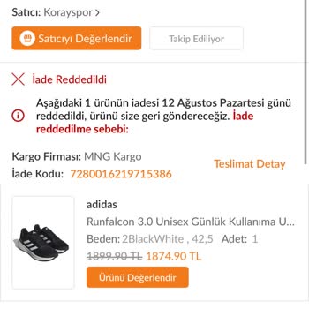 Trendyol Yanlış Ürün Gönderip Beni Mağdur Etti
