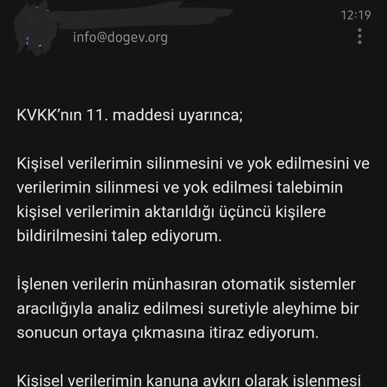Devlet Kurumları ve STK'lar Adıyla Dolandırıcılık Kişisel Bilgilerimin İzinsiz Kullanımı Hakkında Şikayet