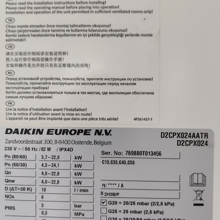 Daikin Kombinin Değişim Sorunu