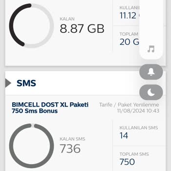 Eski Bimcell Hattımın İçinde Kalan Bakiyemi Verin Lütfen (100) ₺