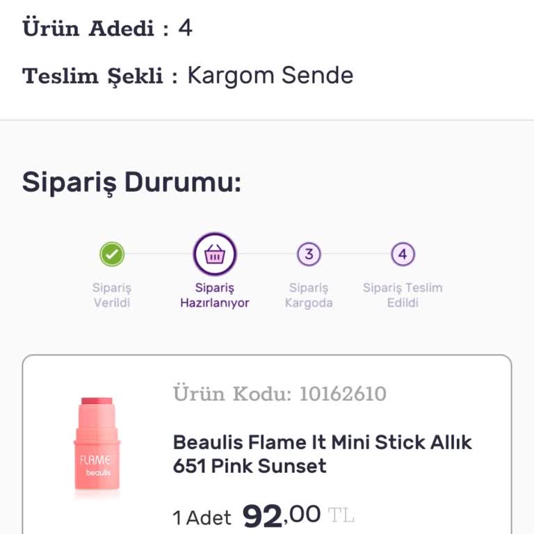 Gratis Kargo Şikayeti Sorunu