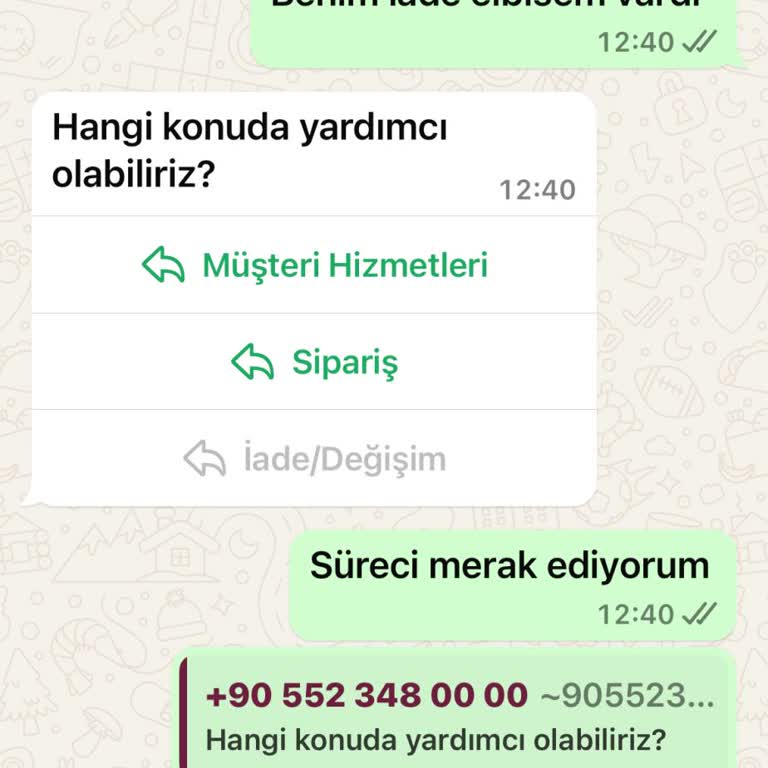 Modaçelikler İade Süreci