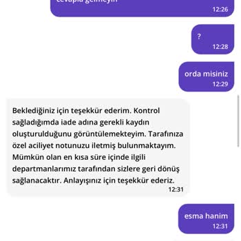 Getir Canlı Destek Ekibinin Eğitimsizliği