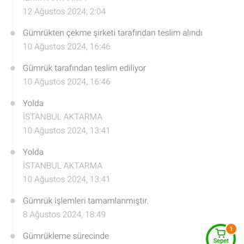 Temu Tümü Gümrük İşlemleri