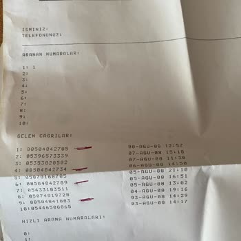 Google Adına Arayan Numaralardan Bıktım