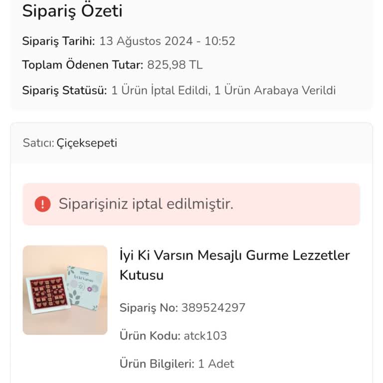 Çiçek Sepeti Stoklarından Habersiz!