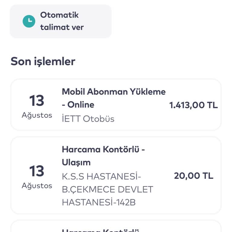 İbb İstanbul Kart Abonman Ücreti