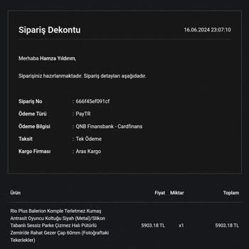 Aras Kargo Tanzim Yapmıyor... Neden?