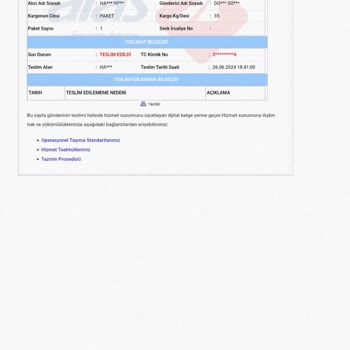 Aras Kargo Tanzim Yapmıyor... Neden?