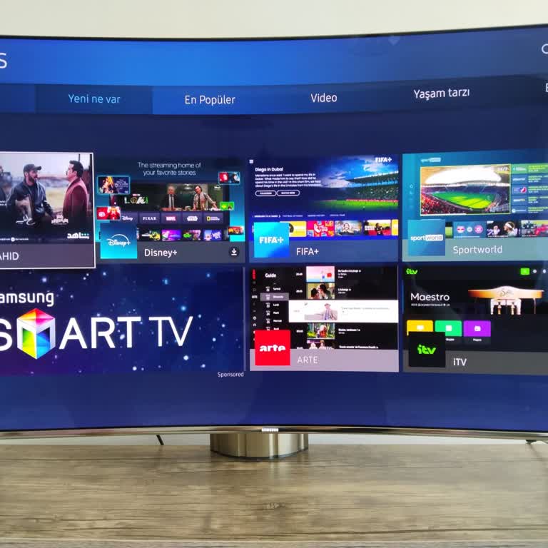 Samsung Smart TV De Tod Uygulaması Problemi