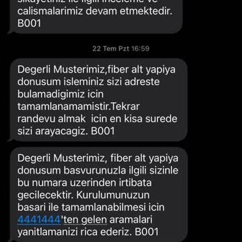 Türk Telekom Hala Gerçekleşmeyen Fiber Dönüşüm...