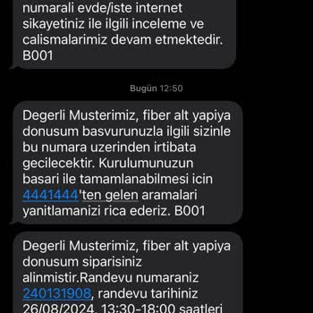 Türk Telekom Hala Gerçekleşmeyen Fiber Dönüşüm...