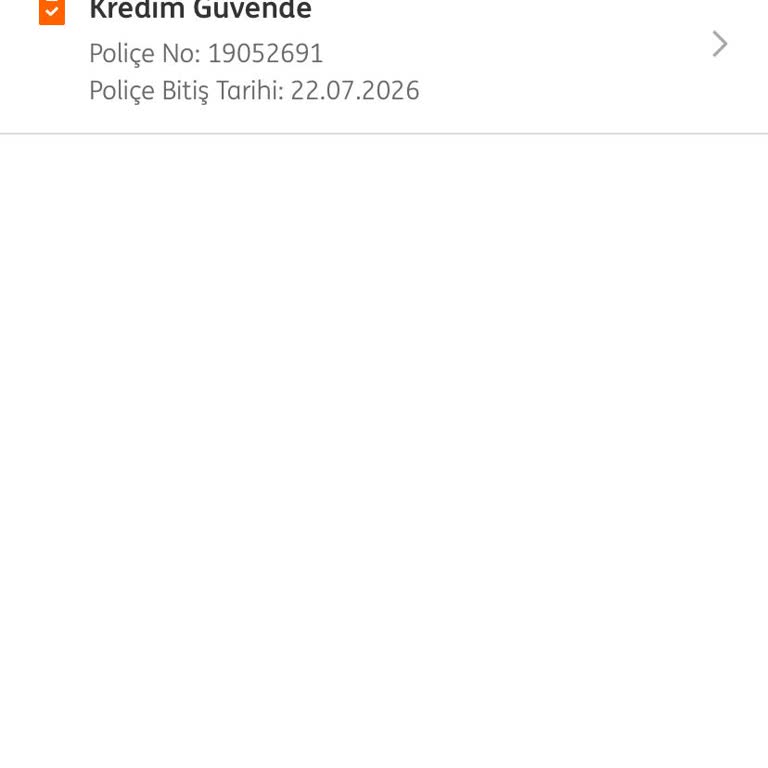 ING Bank Sigorta Poliçe İptal