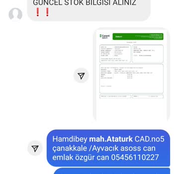 sandalye.home Instagram Üzerinden Sandalye Siparişi Sorunu