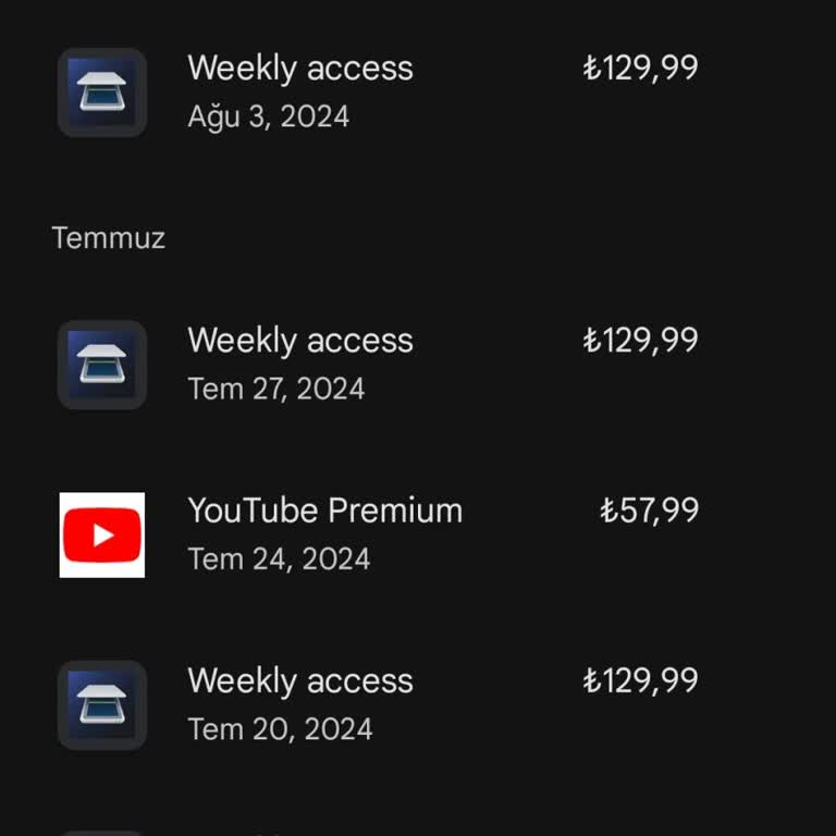 Google Play Weekly Access'i Nasıl Kapatabilirim?