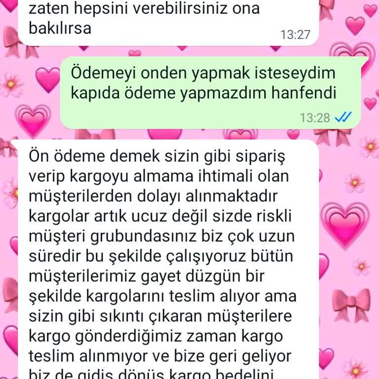 Butikim Butik Bir Butik Hesabından Alışveriş Yapamadım