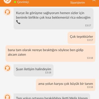 Trendyol Yemek Kuryesi Tarafından Mağdur Edildim