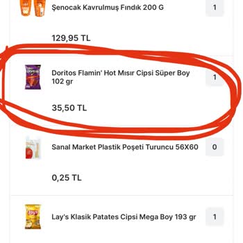 Migros Siparişlerim Sorunlu Geldi Dönüş Yapılmıyor.