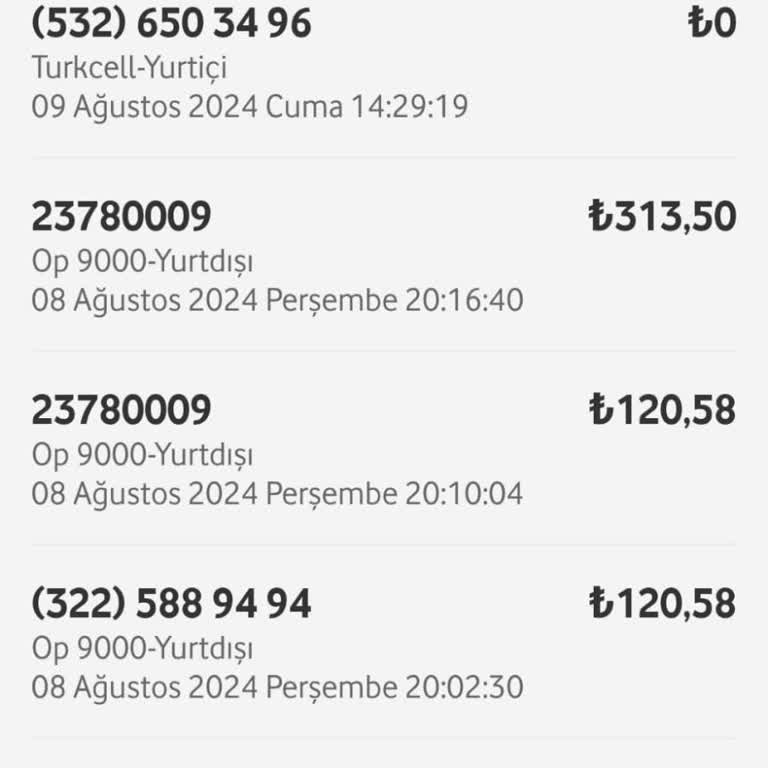 Yanlış Yurt Dışı Ücreti ve Yetersiz Müşteri Hizmetleri