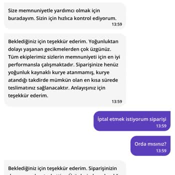 Getir Yemek Sipariş Sorunu. Ve Müşteri Hizmetleri Ayıbı.