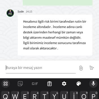 Şut Bet Para Çekim Talebi Reddedildi Ve Hesap İncelemeye Alındı