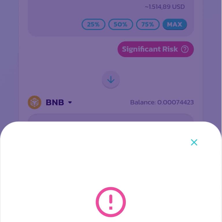 PancakeSwap'ta Karşılaşılan Likidite Sorunu!