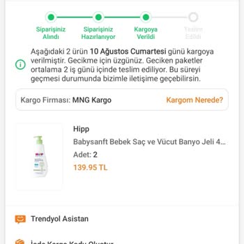 Ambarexpress Bebek Şampuanı Yerine Saç Kremi Göndermiş!