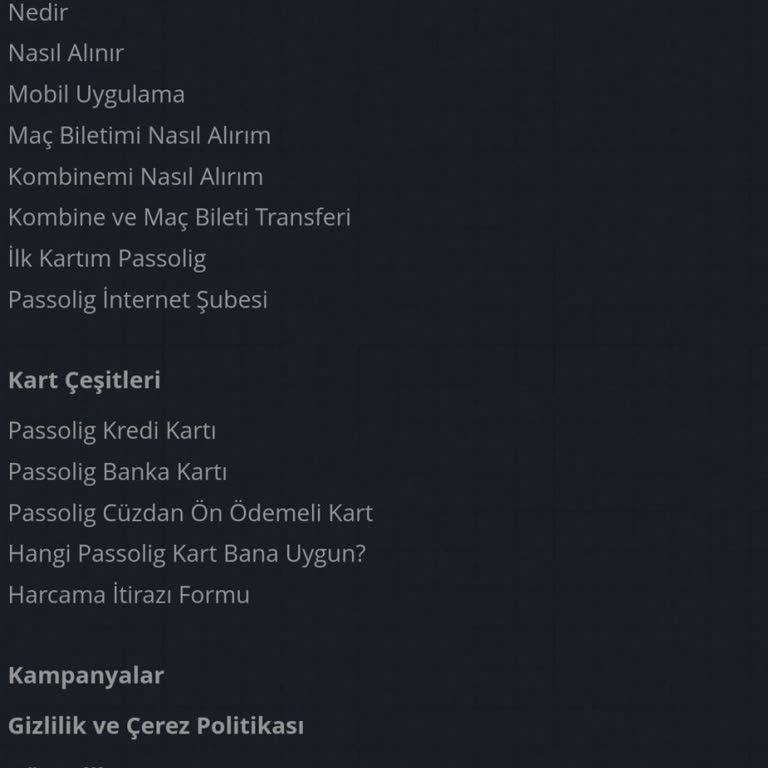 Passolig Başvuru Hatta Veriyor