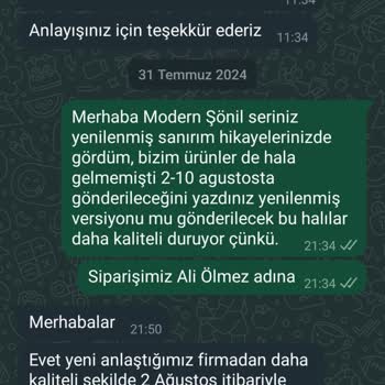 Reydeko Halı Siparişler Teslim Edilmiyor Ve Müşteri Mağdur Ediliyor