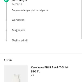 Bershka Ödeme İle Alakalı Problem