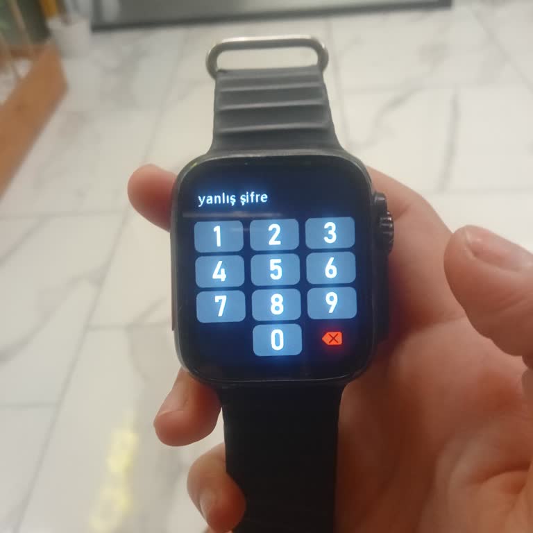Torima Akıllı Saatime Yanlışlıkla Şifre Koydum Şifreyi Bilmiyorum