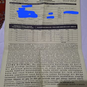 GreatBritanya Zorla Satış Ve İptal Edilemeyen Hizmet Sözleşmesi