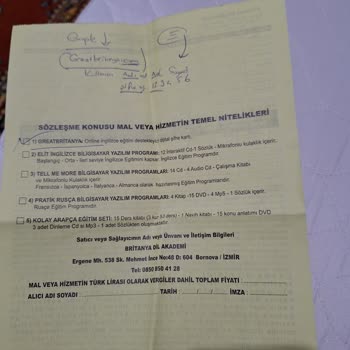 GreatBritanya Zorla Satış Ve İptal Edilemeyen Hizmet Sözleşmesi