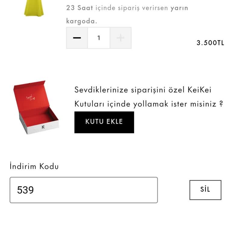 Keikei Kuponumu Ödemiyor, 3200 Tl Alışverişime 539 Tl Kupon Gönderdi