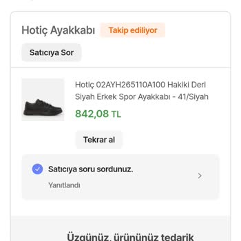 Hotiç, Yanıltıcı Olarak %50 İndirimli Ürün Diyor Sonra İptal Ediyor.